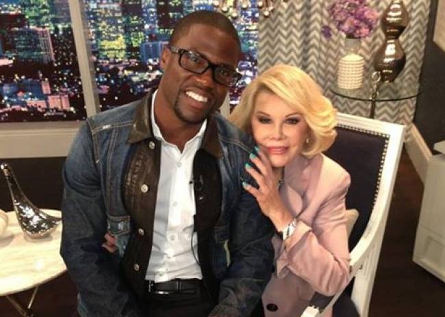 JOANRIVERS AND KEVIN HART