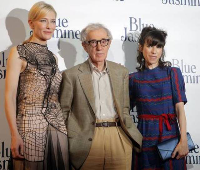 Cate Blanchette with Woody Allen and Sally Hawkins