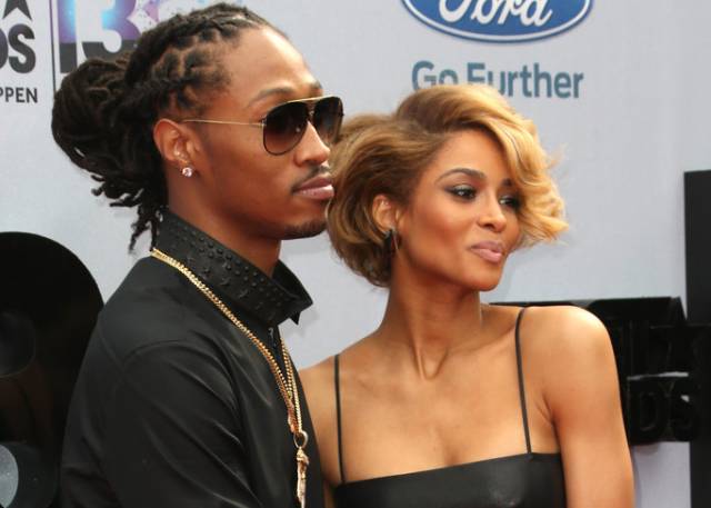 Ciara and her sexy squeeze Future at the BET Awards