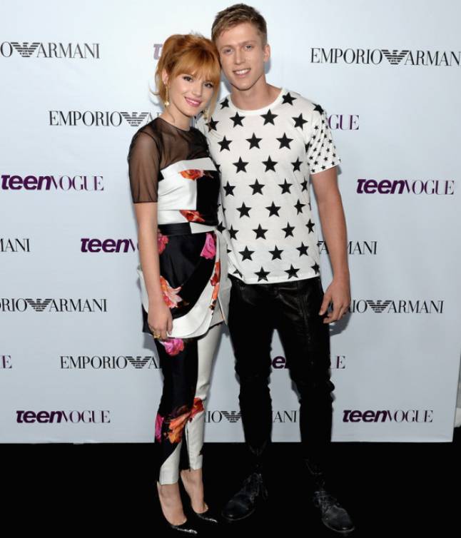 Disney star Bella Thorne with boyfriend Tristan Klier