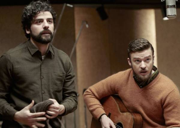 Oscar Isaac and Justin Timberlake in 'Inside Llewyn Davis' A Coen Brother film