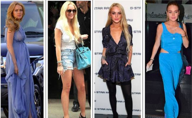 Lindsay Lohan needs a Fashion overhaul, ending 2013 as a Style Tragedy.