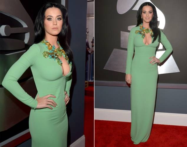 Katie Perry in Gucci.