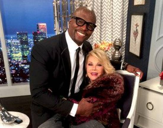 Terry Crews of Brooklyn 99 joins Joan on Fashion Police