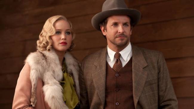 Jennifer Lawrence and Bradley Cooper in 'Serena'