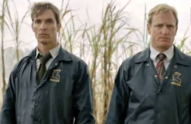 Mathew McConaughey and Woody Harrelson in 'True Detective'
