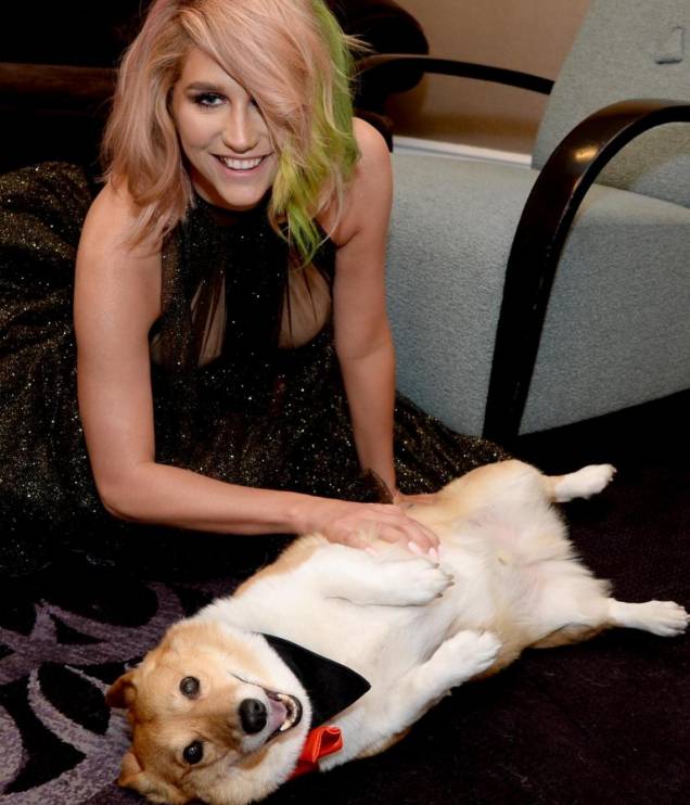 Kesha's back! At the Humane Society Benefit