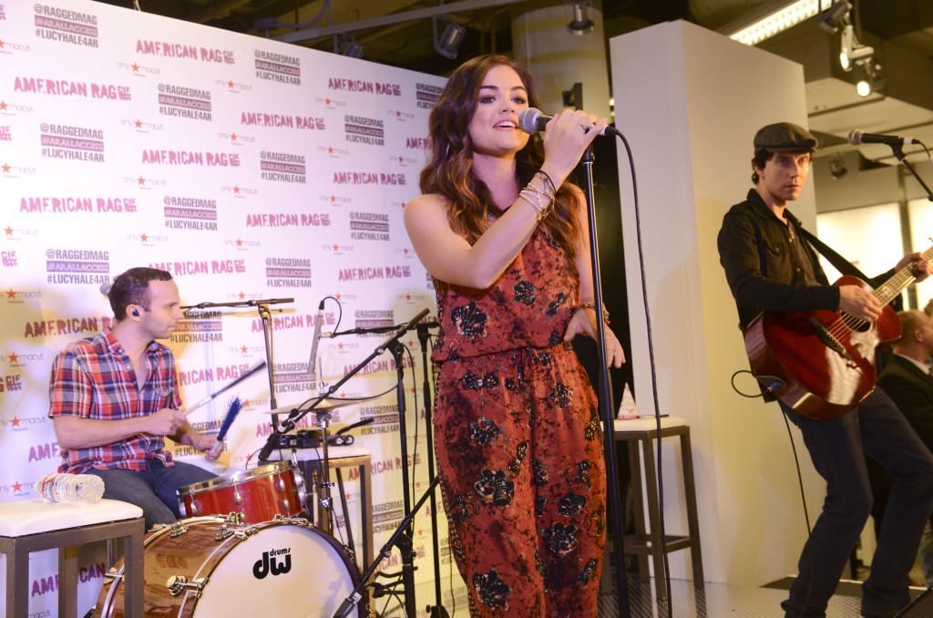 Lucy Hale Appearance At Macy's Sherman Oaks For American Rag's "ALL ACCESS" Campaign