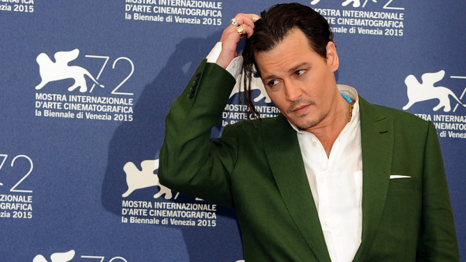 Johnny Depp premieres new film, 'Black Mass' at Venice Film Festival