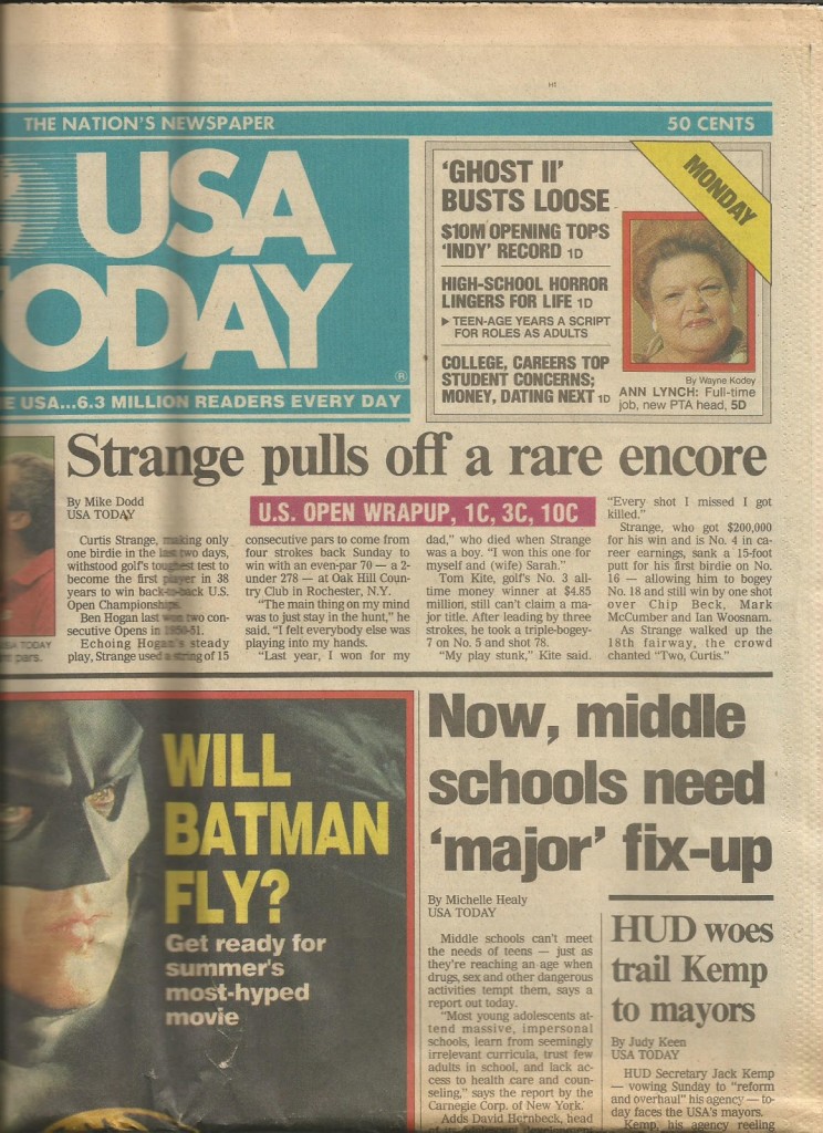 USA today scan