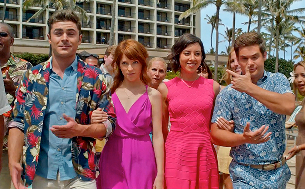 Zac Efron, Anna kendrick, Aubrey Plaza Dave Levine in Mike and Dave Need Wedding Dates.